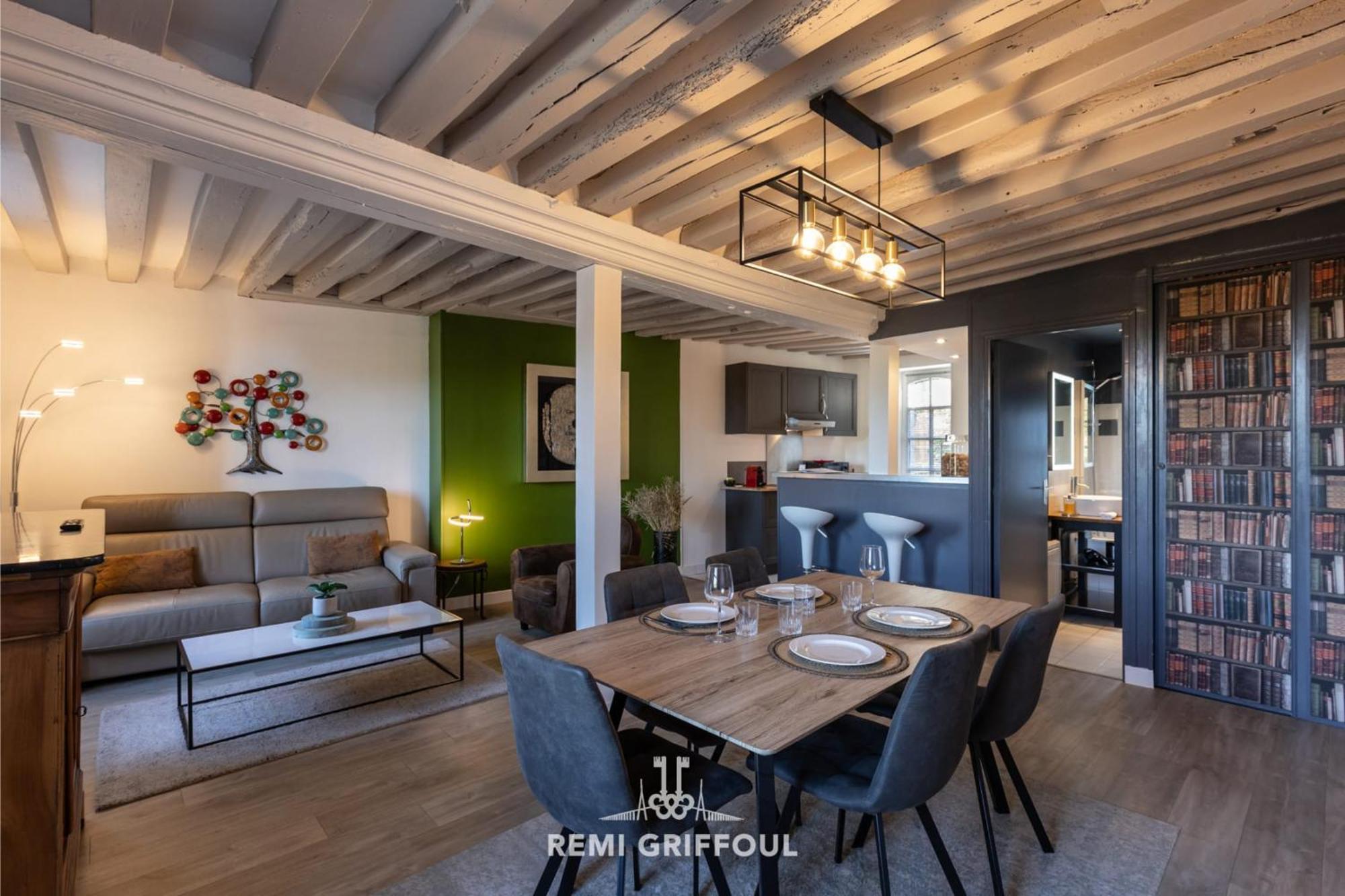 The Lighthouse Charming Apartment Beach & City Center 2-4 Pers Honfleur Bagian luar foto